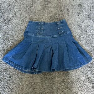 Denim MINI SKIRT